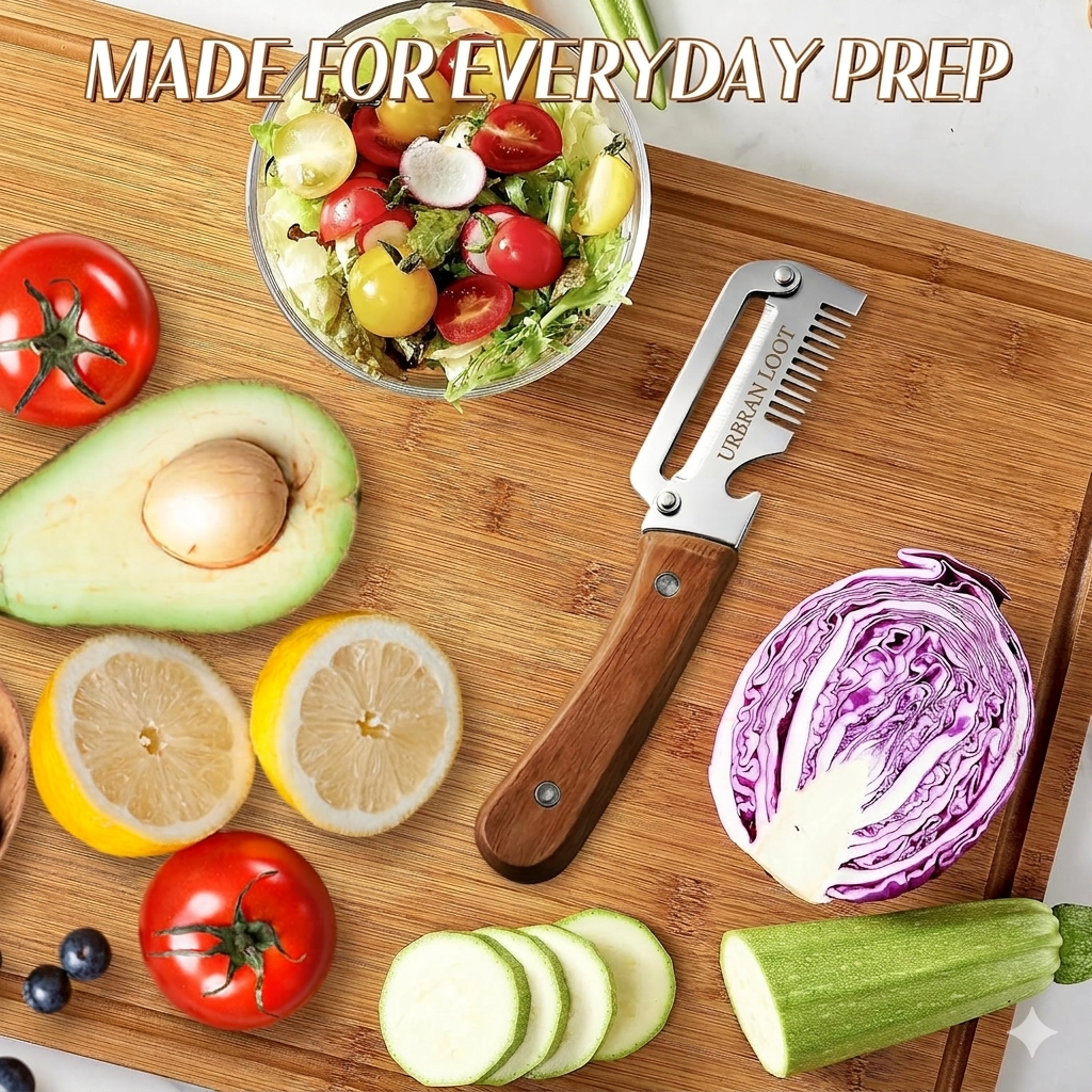 Elite 3 in 1 Multifunctional Vegetable Peeler( Pack of 2 )