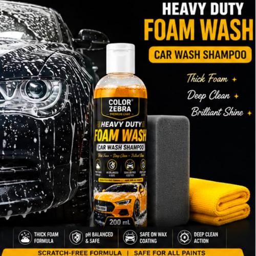Duty Foam Wash Car Shampoo 200 ml (Pack of 2)_2
