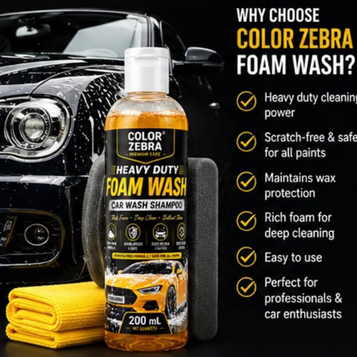 Duty Foam Wash Car Shampoo 200 ml (Pack of 2)_5