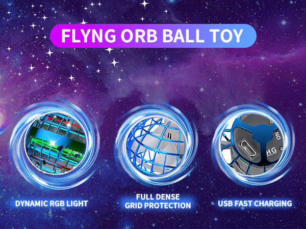 Magical Glowing Flying Orb Ball