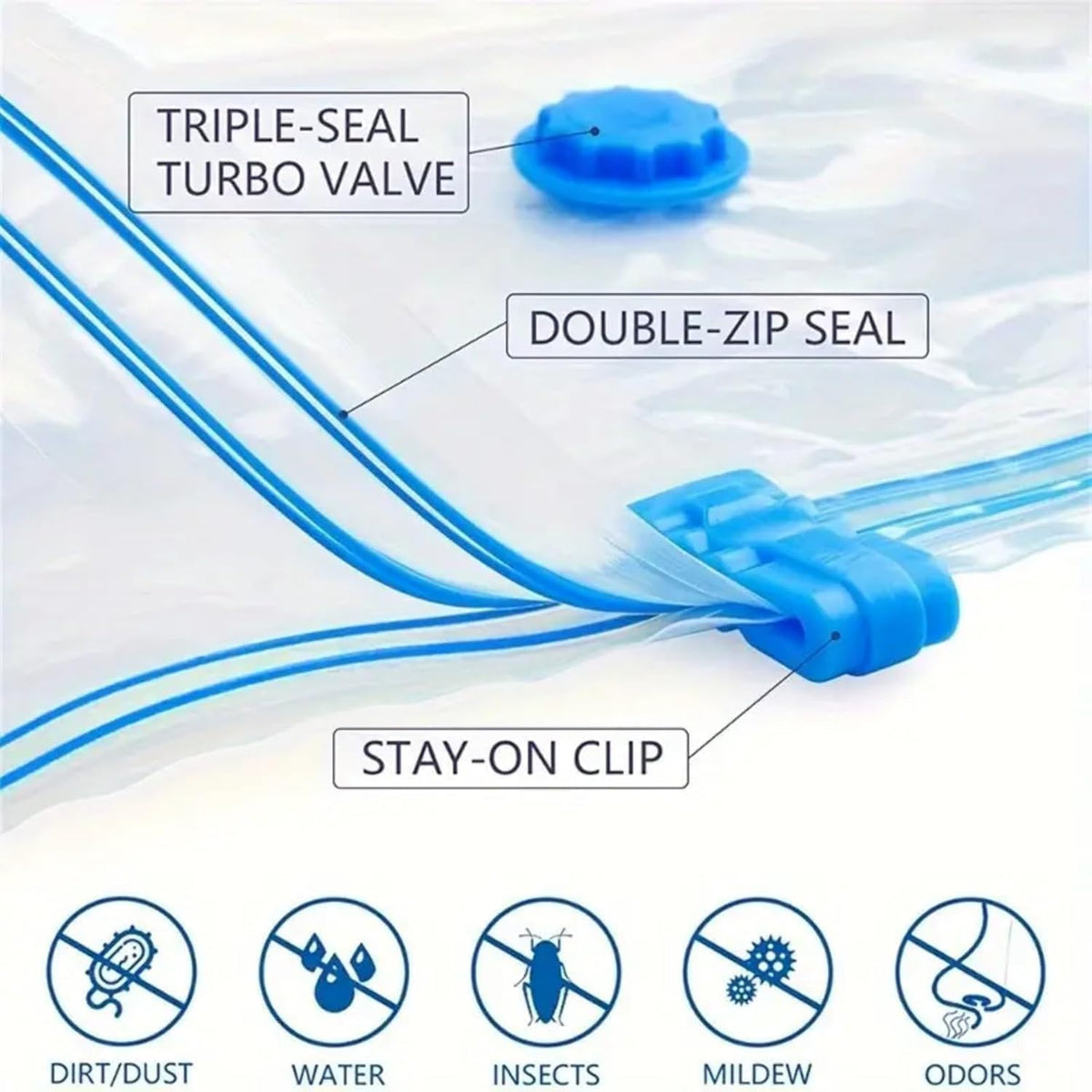 Multifunctional Vacuum bags (Pack of 5)