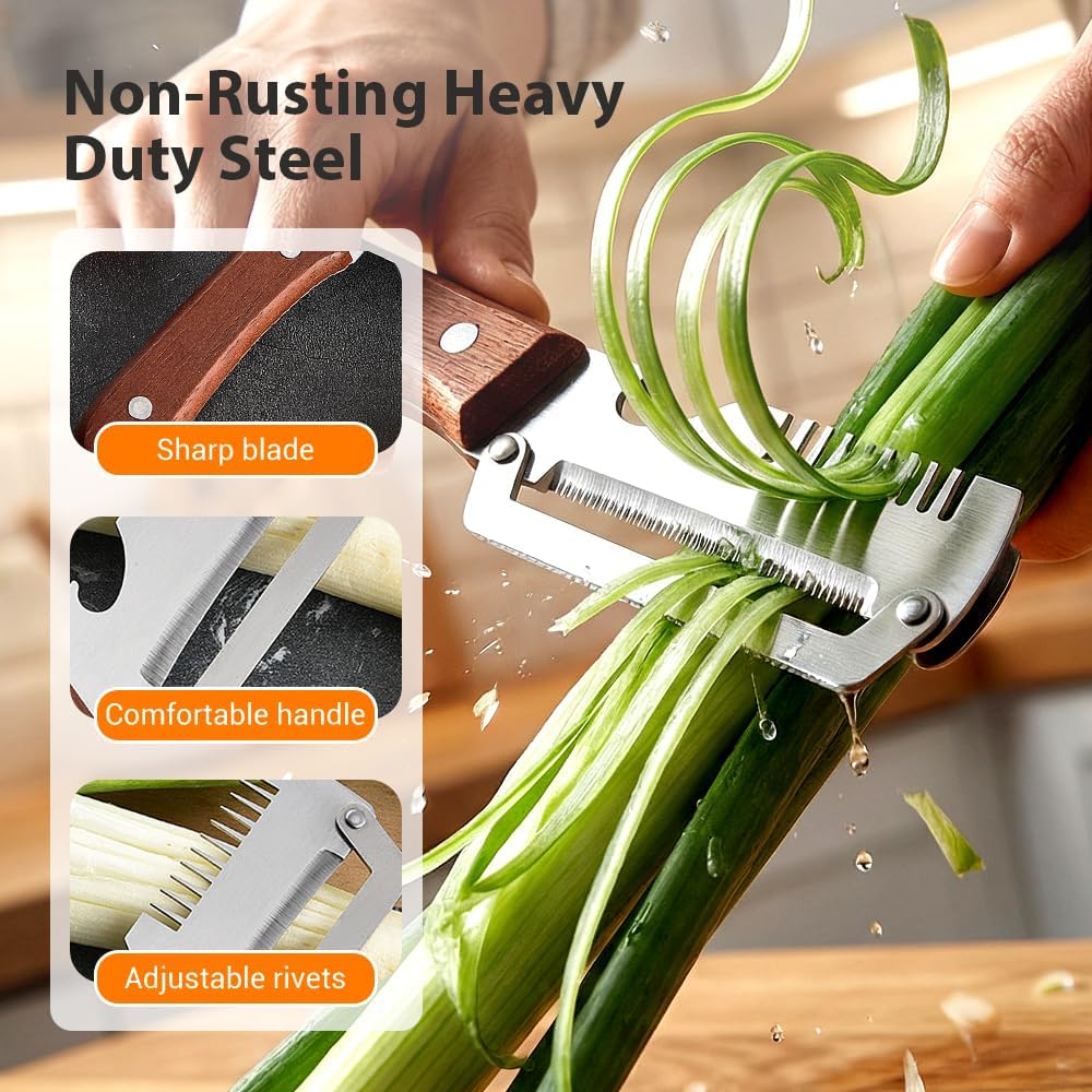 3 in 1 Multifunctional Vegetable Peeler( Pack of 2 )