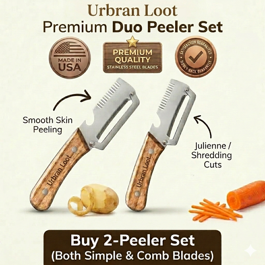 3 in 1 Multifunctional Vegetable Peeler( Pack of 2 )