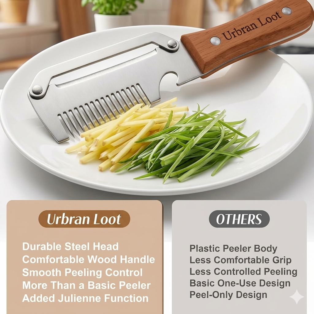 Elite 3 in 1 Multifunctional Vegetable Peeler( Pack of 2 )