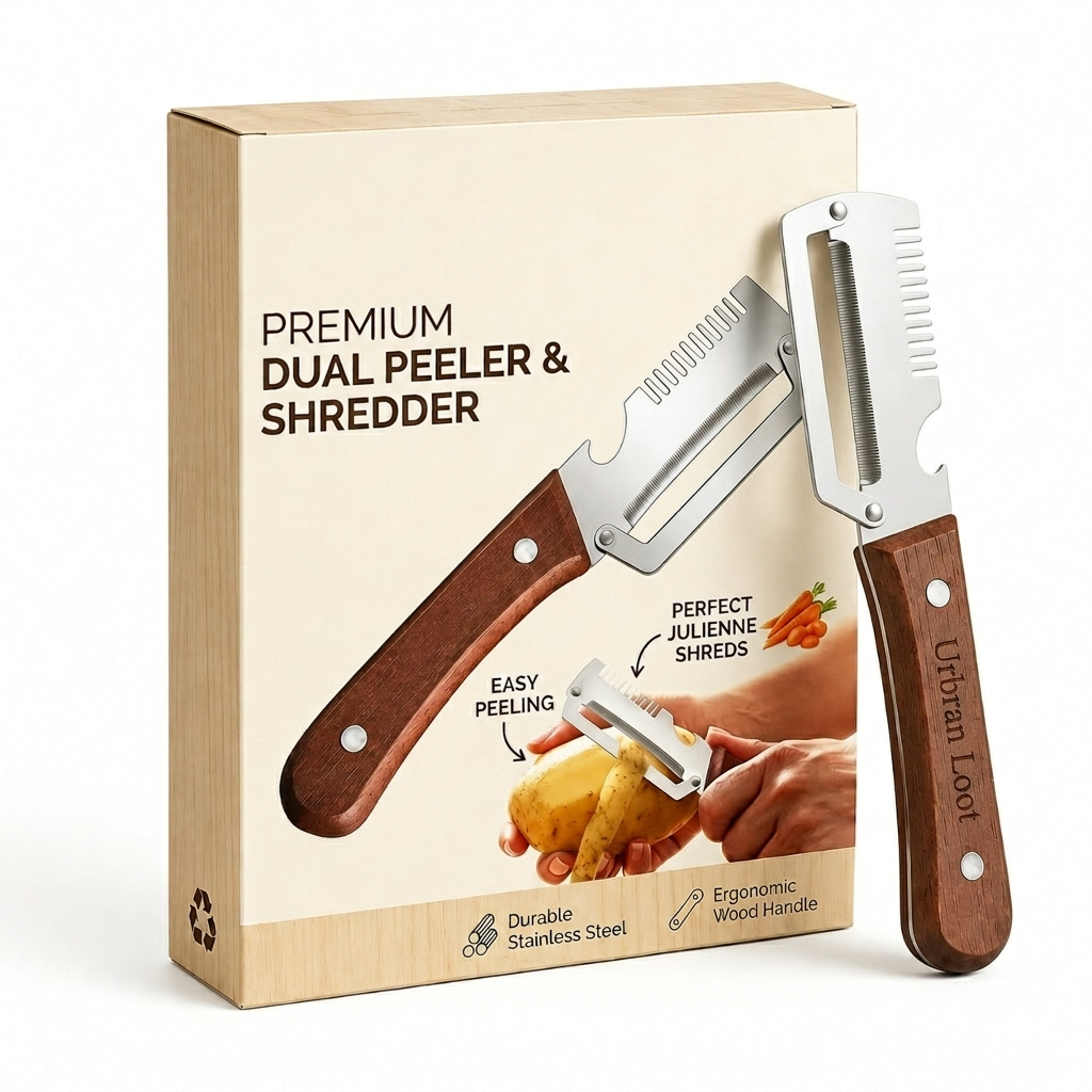 Elite 3 in 1 Multifunctional Vegetable Peeler( Pack of 2 )
