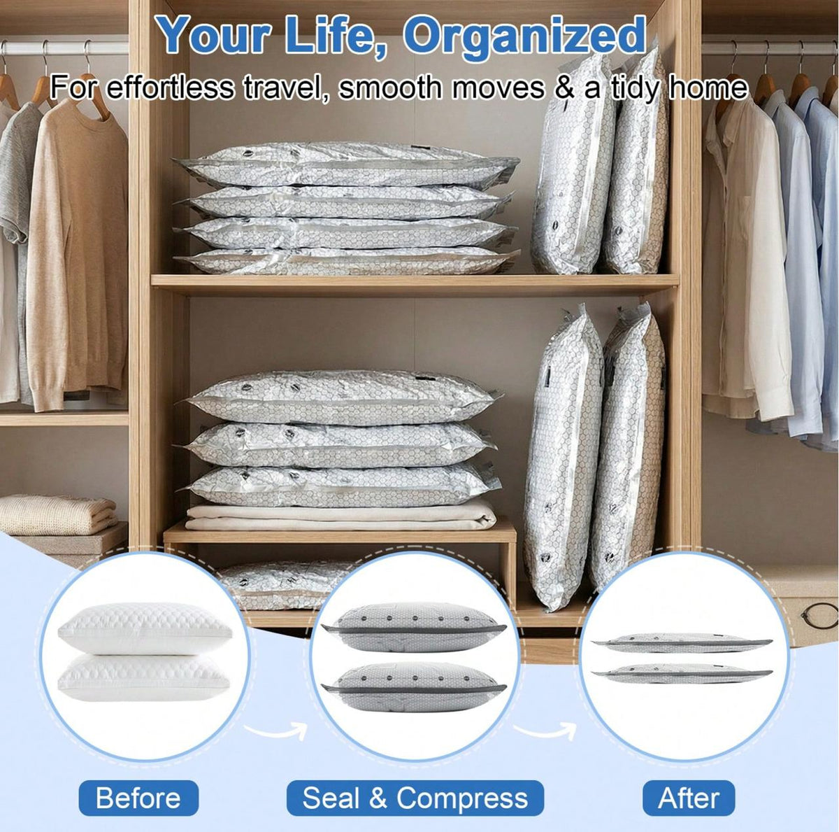 Multifunctional Vacuum bags (Pack of 5)