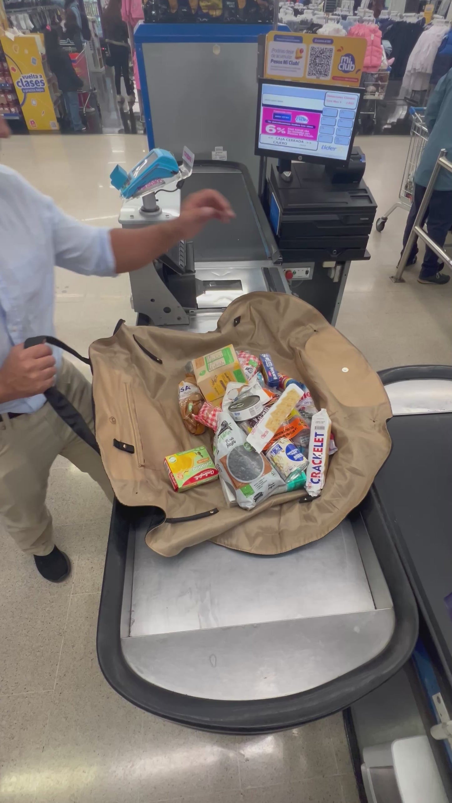 Easy Load Grocery Tote