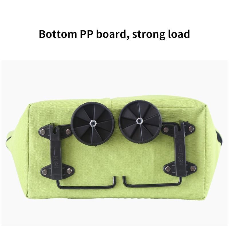EcoFriendly Foldable Shopping Bag with Wheels