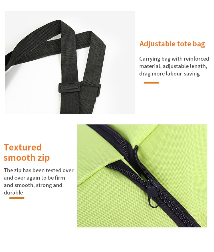EcoFriendly Foldable Shopping Bag with Wheels