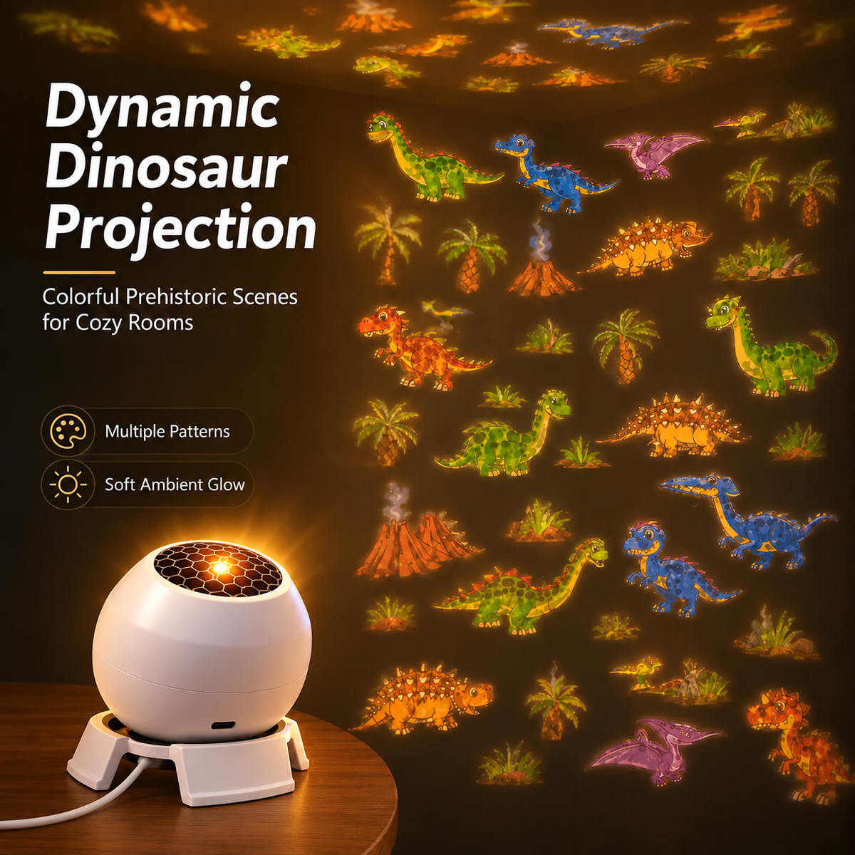 360 Degree Dynamic Projection Lamp