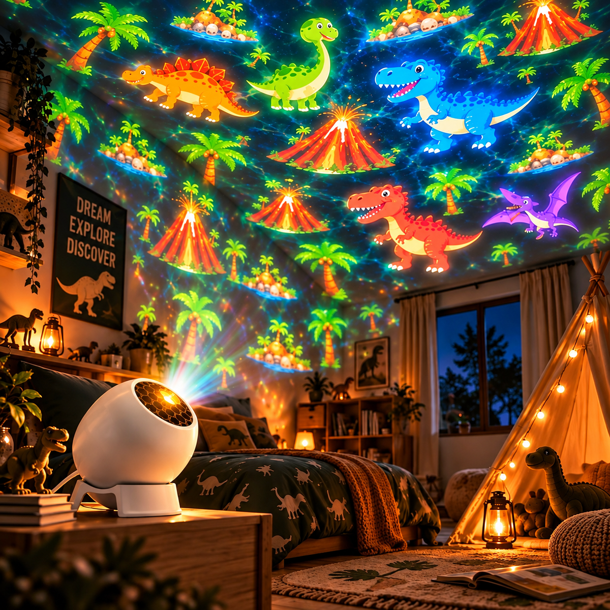 360 Degree Dynamic Projection Lamp