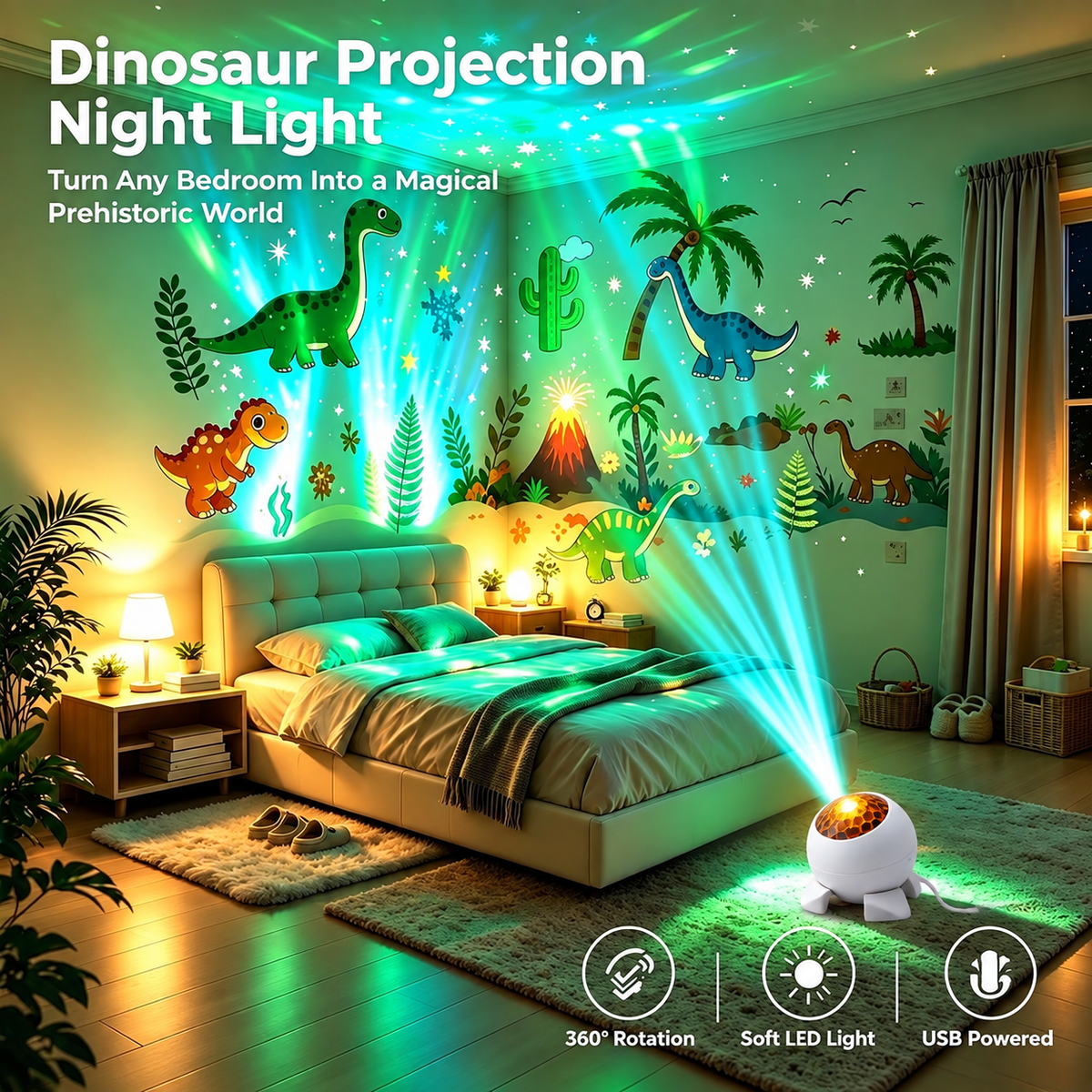 360 Degree Dynamic Projection Lamp